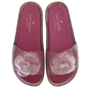 Kate Spade New York Glitter Sandals/Slides